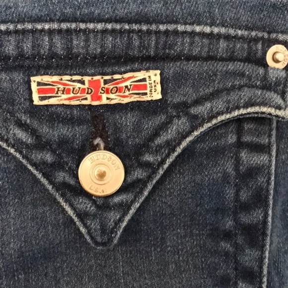 Hudson Boot Cut Blue Jeans Size 26 - Picture 4 of 14